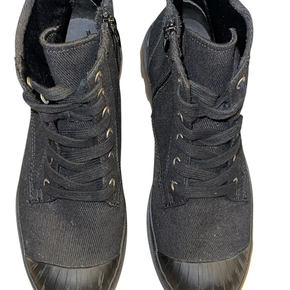 Universal Thread Black Combat Boots - image 2